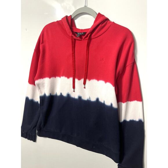 Ralph Lauren Womens Hoodie Sweatshirt Tye Die Casual Colorful Y2K Size Medium - Picture 1 of 9